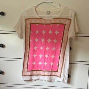 J. Crew Cream T-Shirt